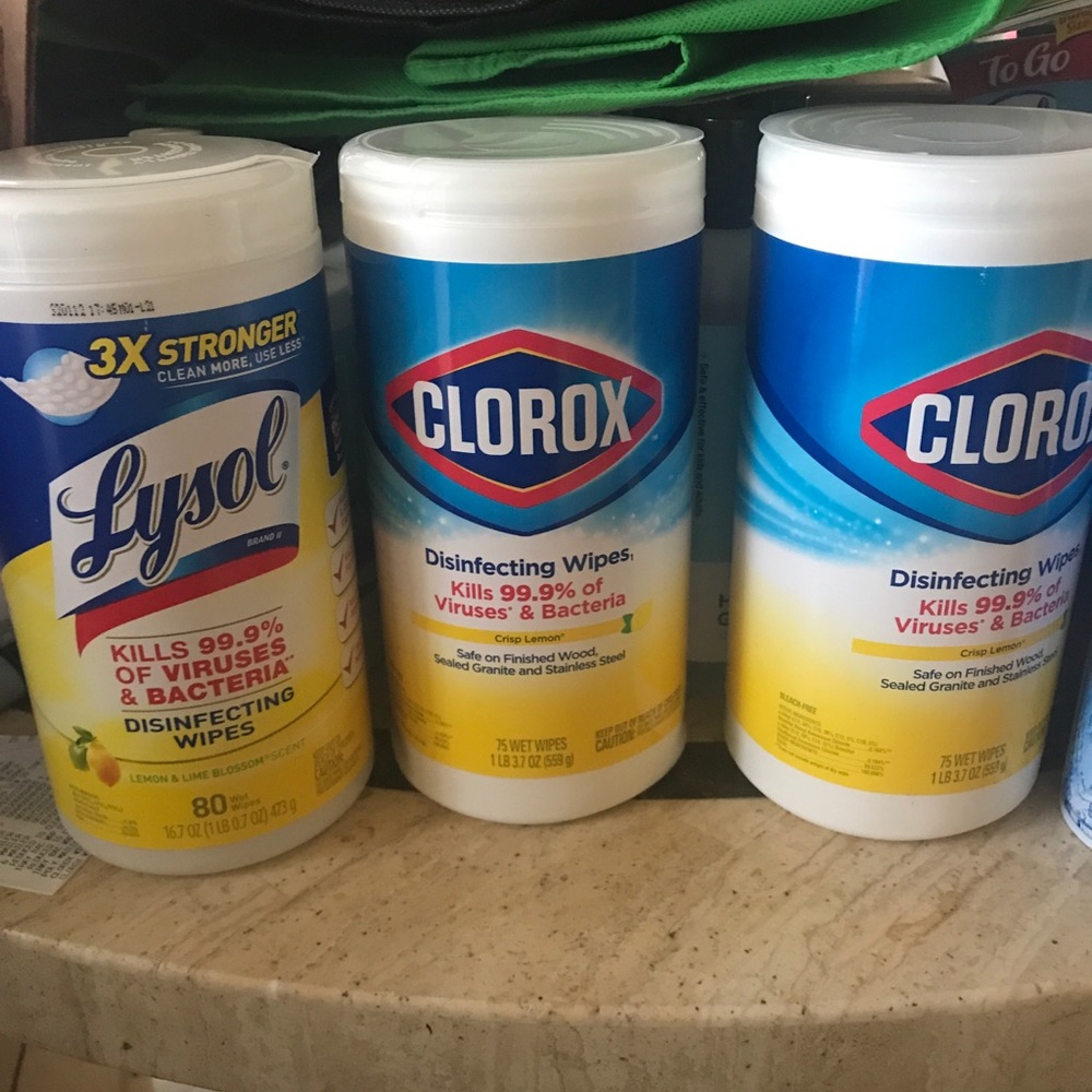 Reserved for luvpink  clorox and Lysol